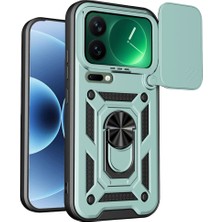 Eseno Select Xiaomi Mi 17 Pro Pars Lens Yüzüklü Silikon - Yeşil