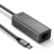 Lindy LIN-43314 USB Typec 3.2 To RJ45 2.5g Ethernet Dönüşütrücü
