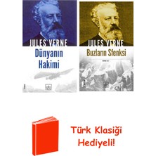 İthaki Yayınları Jules Verne 2 Kitap Seti + Türk Klasiği Hediye