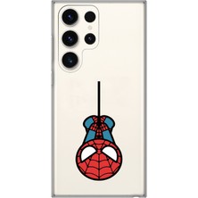 Moonset Samsung Galaxy S24 Ultra Uyumlu Baskılı Yumuşak Silikon Şeffaf Telefon Kılıfı
