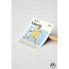 Modiwa Design Lloris Futbol Posteri Yüksek Kalite Duvar Afişi - Spor Severlere Hediye