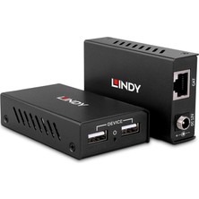 Lindy LIN-43408 100 mt USB 2.0 To RJ45 Poc USB Mesafe Uzatıcı