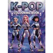 Beta Kids Yayınları K- Pop Colouring Book