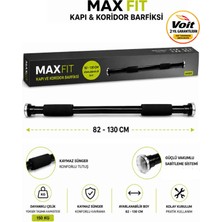 Maxfit Barfiks Demiri Kapı Barı Koridor 82-130 cm Koridor Barfiksi Barfix Spor Aleti Demiri Barfiks Çubuğu