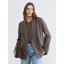 Lc Waikiki Yeni Sezon Kruvaze Yaka Kadın Blazer Ceket