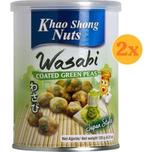 Khao Shong Nuts Khao Shong Wasabi Kaplı Bezelye 120 g - 2 Adet (Toplam 240 g)