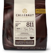 Callebaut Bitter Damla Çikolata 811 400 gr