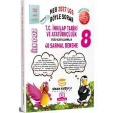 Akm Kitap 2027 8. Sınıf T.c. Inkılap Tarihi ve Atatürkçülük Ilk Doz 40 Sarmal Deneme Sinan Kuzucu