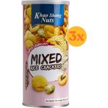 Khao Shong Nuts Khao Shong Karışık Pirinç Kraker 120 G - 3 Adet (Toplam 360 G)