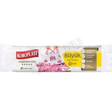 4 Adet Koroplast Maximum Güç Lotus Çiçeği Kokulu Büzgülü Büyük Boy 10'lu