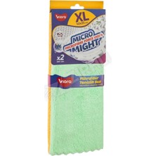 3 Adet Viora Micro Might Mikrofiber Temizlik Bezi 35X40 cm 2'li
