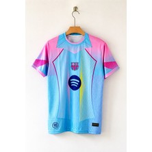 Breathless F.c Barcelona 2026 Lamine Yamal Özel Konsept Yetişkin Forması (Blue)