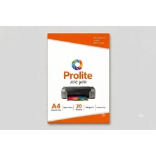 Prolite A4 Fotoğraf Resim Baskı Kağıdı 10 Lu Paket 200 Adet