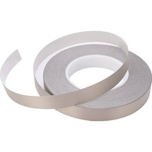 Efiks GÜMÜŞ İLETKEN GRİ KUMAŞ BEZ BANT 15 MM 20 METRE