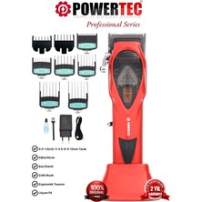 Powertec TR-3900 Saç Sakal Kesim Makinesi 10.000 RPM (0,5mm Tarak Dahil)