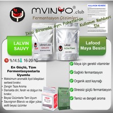 Lallemand Sauvy Beyaz Şarap Mayası (Sauvignon Blanc) 30 Gr.