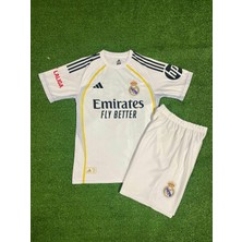 Breathless Real Madridd 2025-26 Yeni Sezon Kylian Mbappe Iç Saha Çocuk Forması