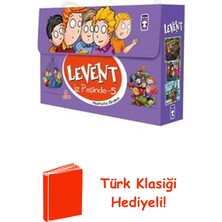 Timaş Çocuk Levent Iz Peşinde 5 Seti-5 Kitap Takım + Türk Klasiği Hediye