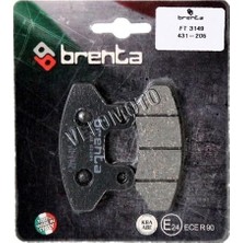 Brenta Organik Ft 3149 Ön Fren Balata Sym Joyrıde 125-200 431-206