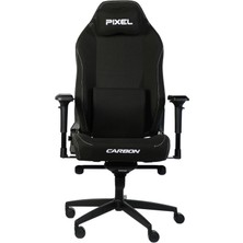 Pixel Carbon Ergonomik Kumaş Oyuncu Koltuğu 4d Kolçak Class 4 Amortisör Bel Destekli