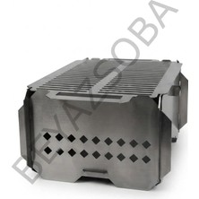 Beyaz Soba Ateş Xl Mangal