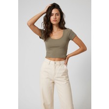 Remys Kadın T-Shirt Crop