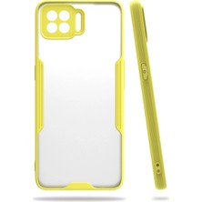 Renas Store Oppo A73 Kılıf Platin Silikon - Sarı
