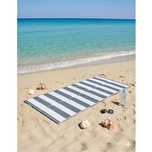Woof Home Katlanabilir Plaj Hasırı Piknik Plaj Park Bahçe Teras 70X180 Dış Mekan Halı Kilim Paspas