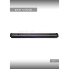 Jet's Home Bıçak Mıknatısı Askısı 38 cm Kalın Duvar Standı Çelik Bıçak Tutucu