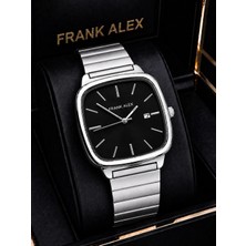 Frank Alex 2 Yıl Garantili Çelik Kordon 3 Atm Erkek Kol Saati FG.X7326.2
