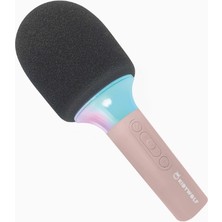 Kidy Wolf Kidywolf Kidymic Pembe Bluetooth Karaoke Mikrofonu