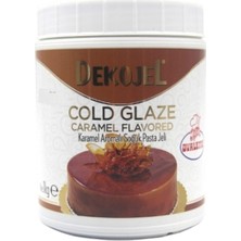 Katsan Ovalette Ovalette Karamel Aromalı Soğuk Pasta Jeli (1 Kg) - Ovalette Karamel Aromalı Soğuk Pasta Jeli