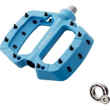 G3BIKE Impact Comp 2 Çift Rulmanlı Plastik Platform Bisiklet Pedalı 9/16” | Kaymaz Yüzey Renk Seçenekli