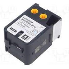 Dymo 1868707 Xtl Esnek Naylon Etiketi 38 mm  x 21 mm Beyaz-Siyah (Kdo)