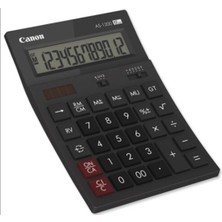 Canon AS-1200 Hb 12 Hane Siyah Masa Üstü Hesap Makinesi (Kdo)