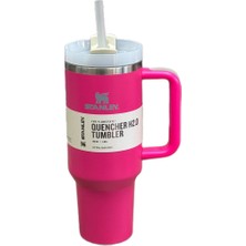 Stanley Quencher Pipetli Termos Bardak 1.18 Lt Şekerpembe