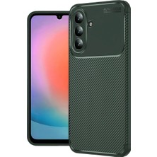 Renas Store Samsung Galaxy S26 Plus Auto Focus Karbon Kapak - Koyu Yeşil