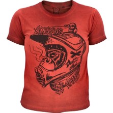 Acerbis Sp Club Monkey Çocuk T-Shırt Kırmızı