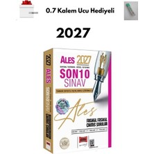 Yargı Yayınları 2027 Ales Vıp Son 10 Sınav Fasikül Fasikül Çıkmış Sorular + 0.7 Kalem Ucu Hediyeli