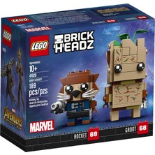 LEGO 41626 Brickheadz Groot & Rocket