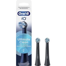 Oral-B Io Clean Black 2'li Diş Fırçası Yedek Başlık