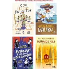 İlk Genç Timaş 5-6-7 ve 8.sınıf Okuma Seti Çok Şık Hayaller Ergün Kazanır Altın Kalpli Balıkçı Büyükleri Kurtarma Operasyonu Ölümsüz Aile 4 Kitap