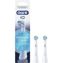 Oral-B Io Clean White 2'li Diş Fırçası Yedek Başlık