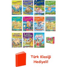 Timaş Çocuk Nur Kutlu 12 Kitap Seti + Türk Klasiği Hediye