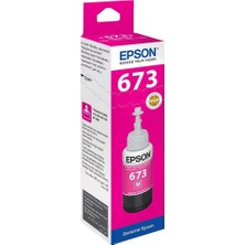 Epson T6733 Magenta Kırmızı Şişe Mürekkep T67334A (Kdo)