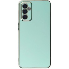 Renas Store Samsung Galaxy M23 Kılıf Volet Silikon - Açık Yeşil