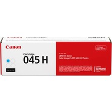 Canon CRG-045H C Cyan Mavi 2.200 Sayfa Yüksek Kapasite Toner MF635-631 LBP613 (Kdo)