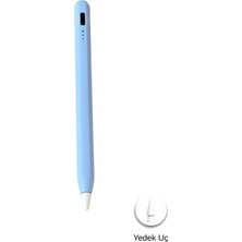 Fuchsia iPad 11 Nesil Uyumlu Avuçiçi Red ve Eğim Özellikli Aktif Dokunmatik Tablet Kalemi FSKL35