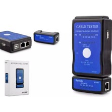 Hadron HDX6512 Kablo Test Cihazı RJ11 + RJ45 + RJ12 + USB (Kdo)