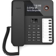 Gigaset Desk 600 Siyah Masaüstü Telefon (Kdo)